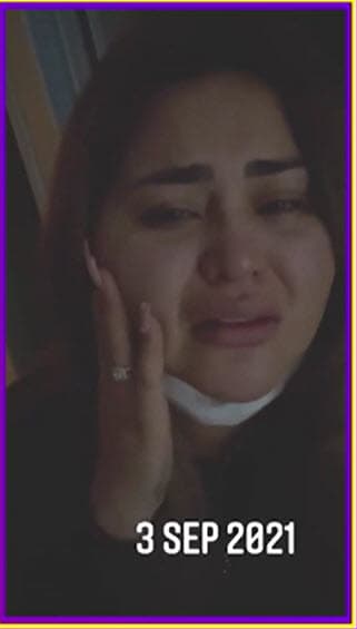 Además, negó de lo que ella lo acusa: "El golpe que ella trae, en realidad yo no la golpeé, te puedo decir honestamente que 
<b>yo no la golpeé</b>". 
<br>