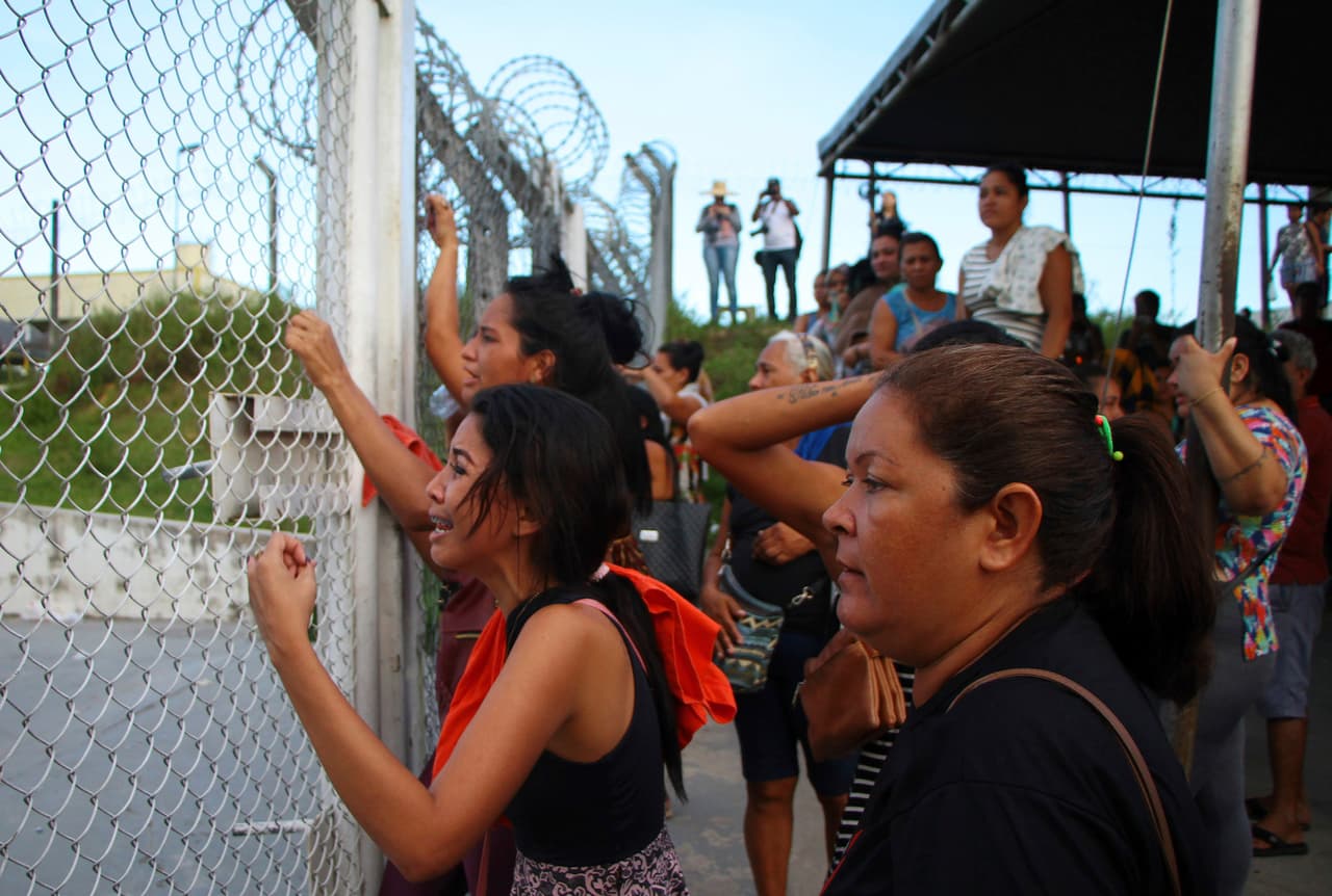 57 reclusos muertos en tres prisiones y dos días: repunta la violencia carcelaria en Brasil