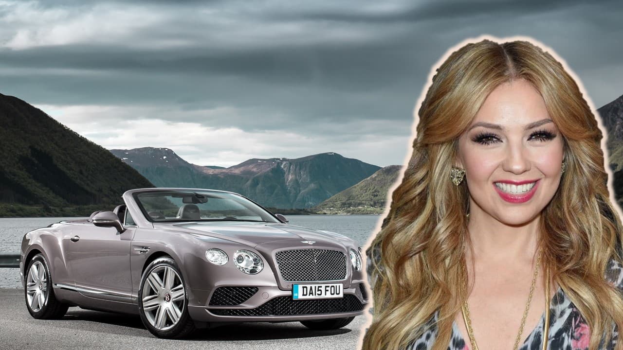 Thalía recibe esta joya de cuatro ruedas de regalo de Día de las Madres