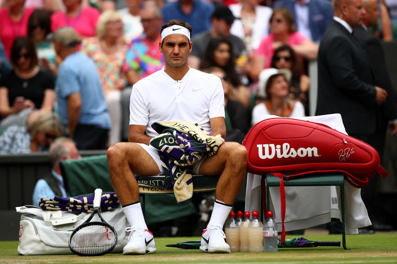 El sitio web de Wimbledon reporta cerca de un millón de tweets referentes a Roger Federer.
