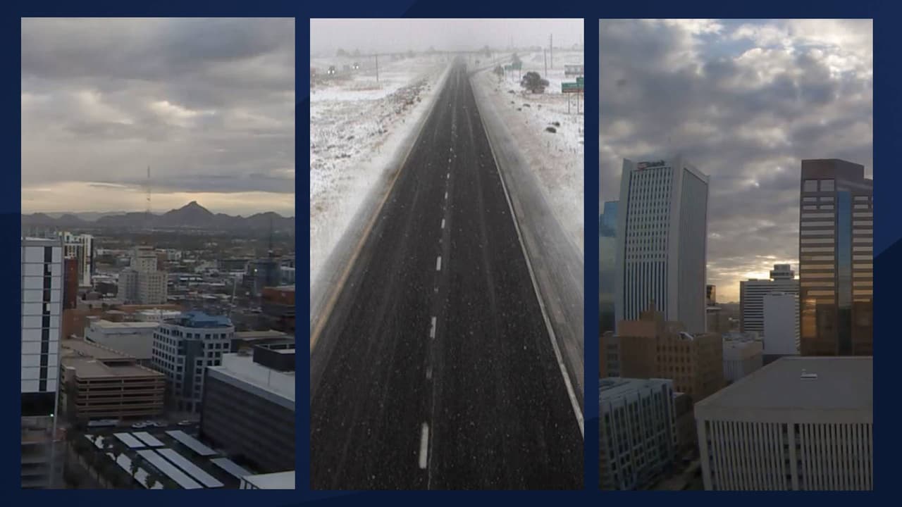 Arizona: bajan las temperaturas y aumentan las probabilidades de lluvia en varias partes del estado