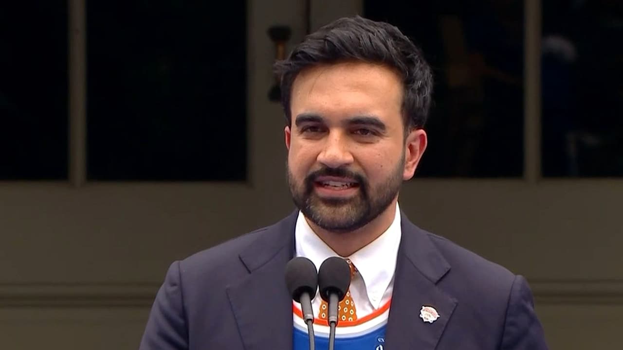 "Nuestra ciudad se ha unido como nunca": Zohran Mamdani durante desfile por triunfo de New York Knicks