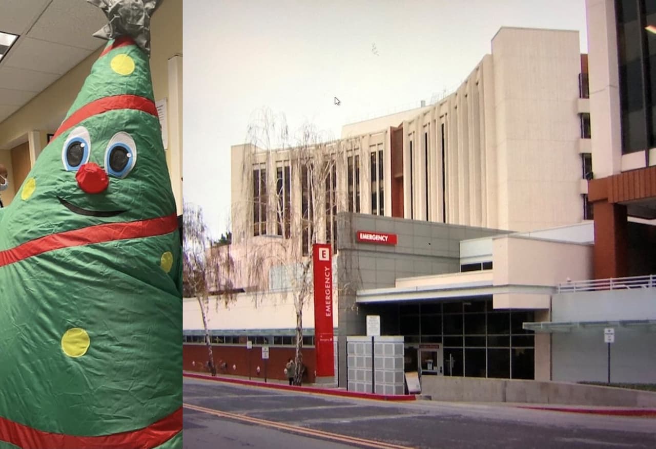 Coronavirus: Un muerto y decenas de contagios en hospital por disfraz navideño