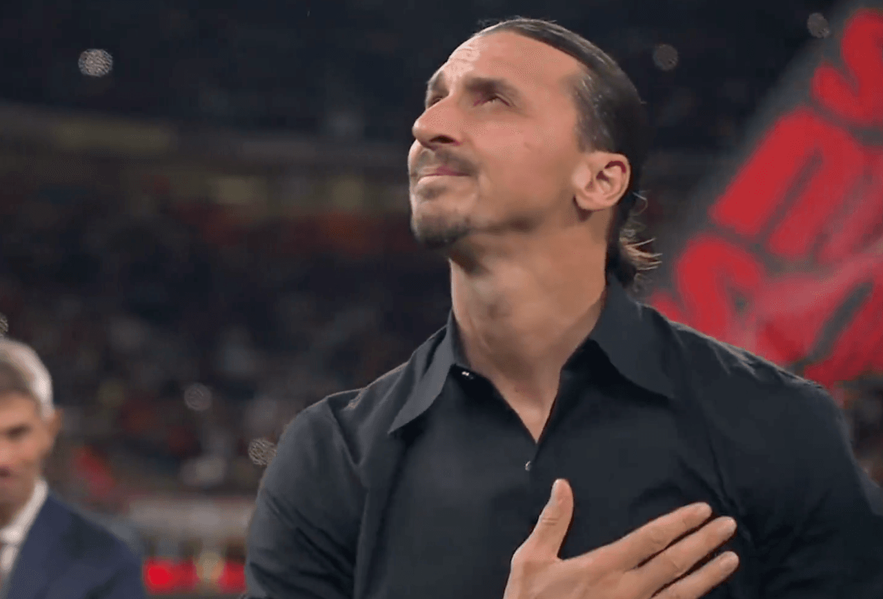 Zlatan Ibrahimovic anuncia su retiro del futbol entre lágrimas