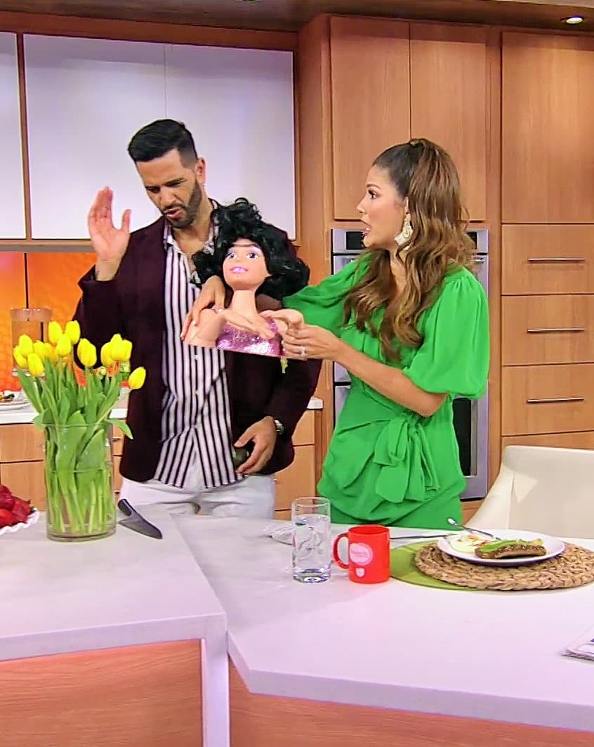 Luego de que las divas de Despierta América salieran de cuadro, Ana Patricia confesó que la muñeca de Mela no se la daría ni a Giulietta.