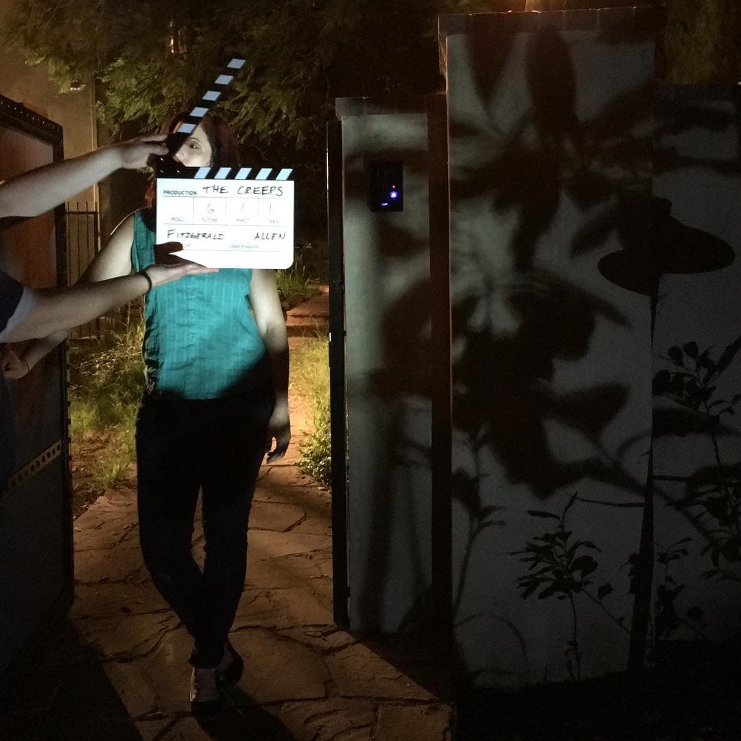 Además de desempeñar un rol secundario en el filme del 'Capitán América', Mollie Fitzgerald trabajó como asistente del director Joe Johnson.