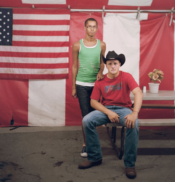 Matthew y Jeromy, en Columbus, Ohio, en 2011, en una imagen de la serie Touching Strangers.