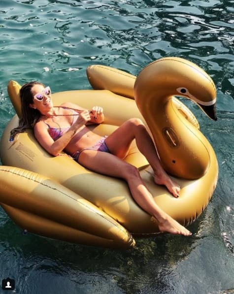 Esta no es la primera vez que Geraldine Bazán se va sola de vacaciones con sus hijas, pues debido a los compromisos de trabajo de Gabriel Soto, ella se escapaba con sus hijas.