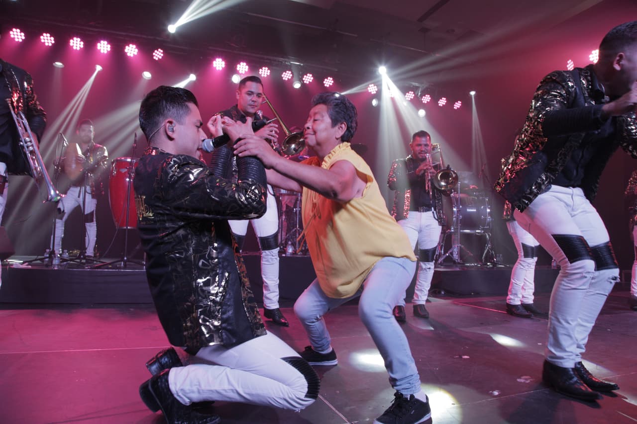 Así como la ven, demostró que sabe cómo se baila.