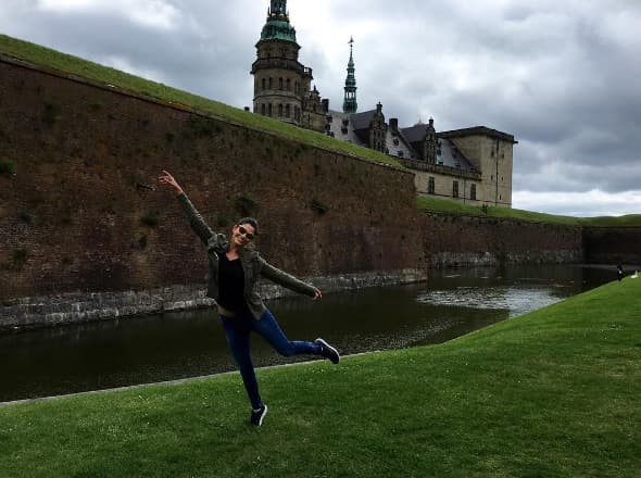 Ana Patricia: "#KronborgCastle 🇩🇰 #Denmark". (Julio 9, 2016)