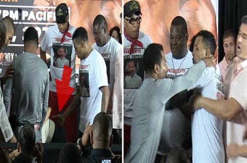 Mayorga tocó pompis de la novia de Mosley frente a todos y casi lo matan