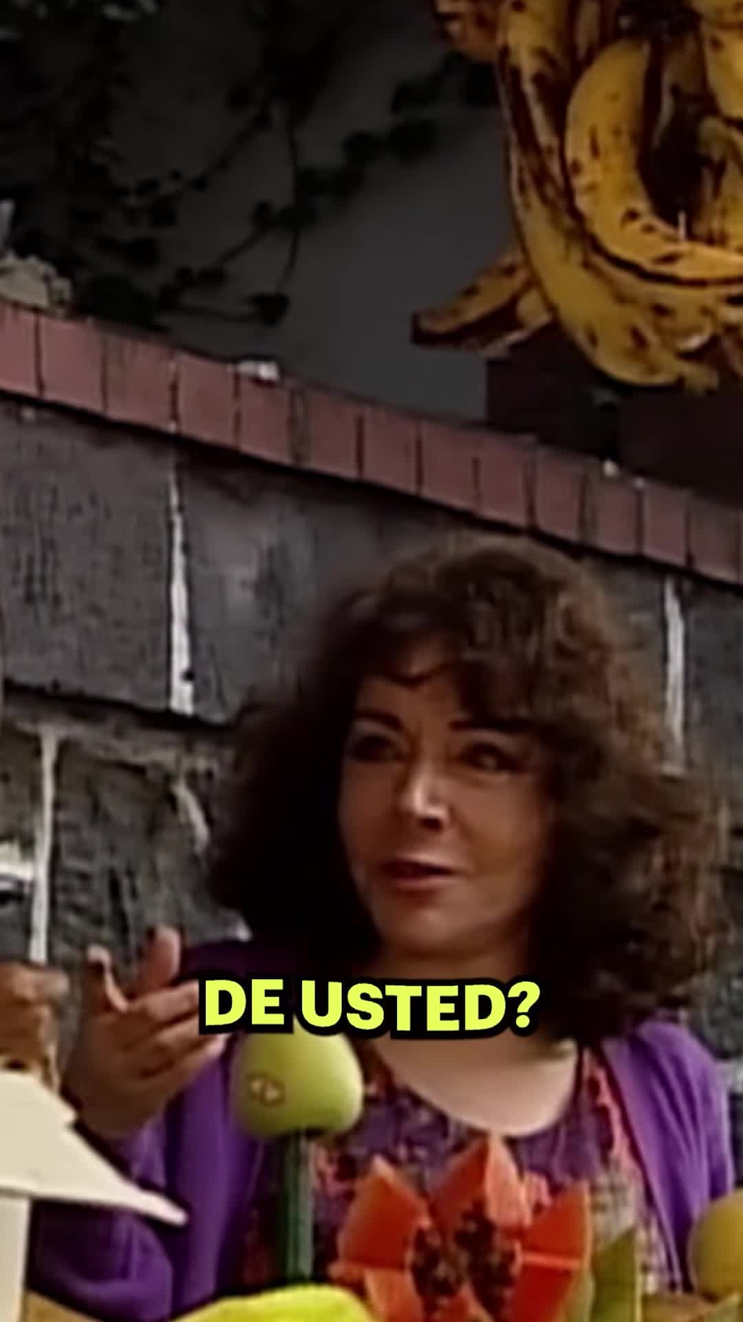 El vendedor de frutas no de señoras