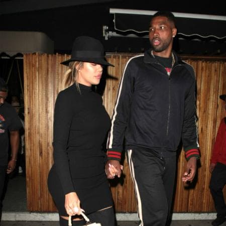 Dará a luz en mayo a su primer hijo junto al basquetbolista Tristan Thompson. 
<br>