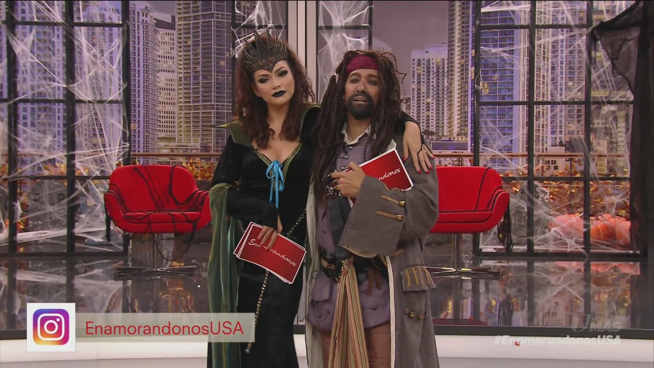 El Halloween llegó a Enamorándonos y todos los integrantes del show mostraron su mejor disfraz. Algunos lucieron prácticamente irreconocibles y aquí te los mostramos.