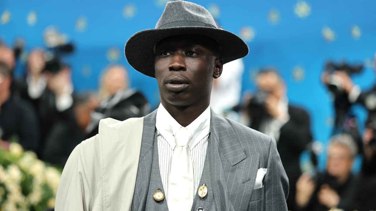 Khaby Lame en su pasada aparición en la Met Gala en mayo pasado.