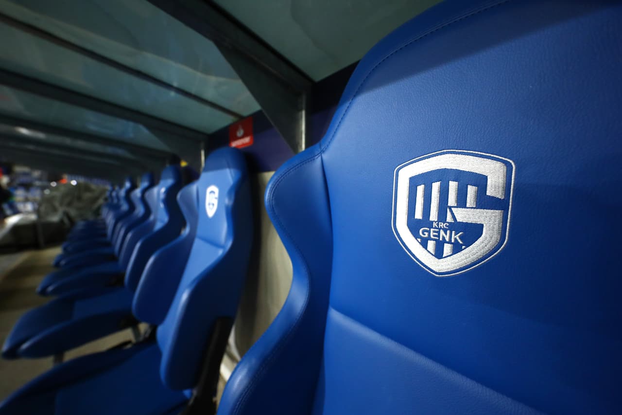GENK, BELGIUM - NOVEMBER 27: Details on the bench are seen prior to the UEFA Champions League group E match between KRC Genk and RB Salzburg at Luminus Arena on November 27, 2019 in Genk, Belgium. (Photo by Dean Mouhtaropoulos/Getty Images)