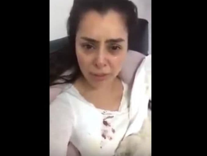 “Ajusten bien las correas de sus perros antes de salir y manejen todos con precaución, porque nada nos regresa a los seres que amamos. Debemos ser más responsables”, fueron las palabras de la actriz. Sin embargo, dicho mensaje no fue bien recibido por sus seguidores, pues en el video aparece con ropa manchada de sangre y cargando a su perrito muerto.