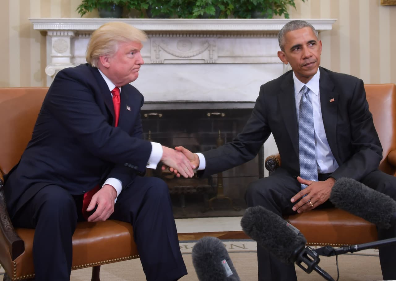 Trump dijo que Obama es "un buen hombre" y aseguró que le gustaría recibir consejo del mandatario en el futuro.