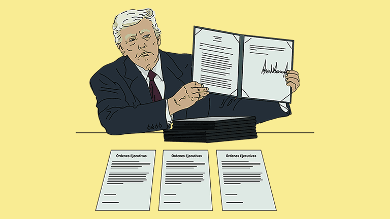 Las 6 órdenes ejecutivas más polémicas de Trump