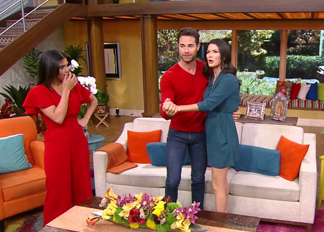 Un momento que concluyó con ellos bailando, ya que Ana no quiso mostrar sus dotes de actuación frente a Rulli.