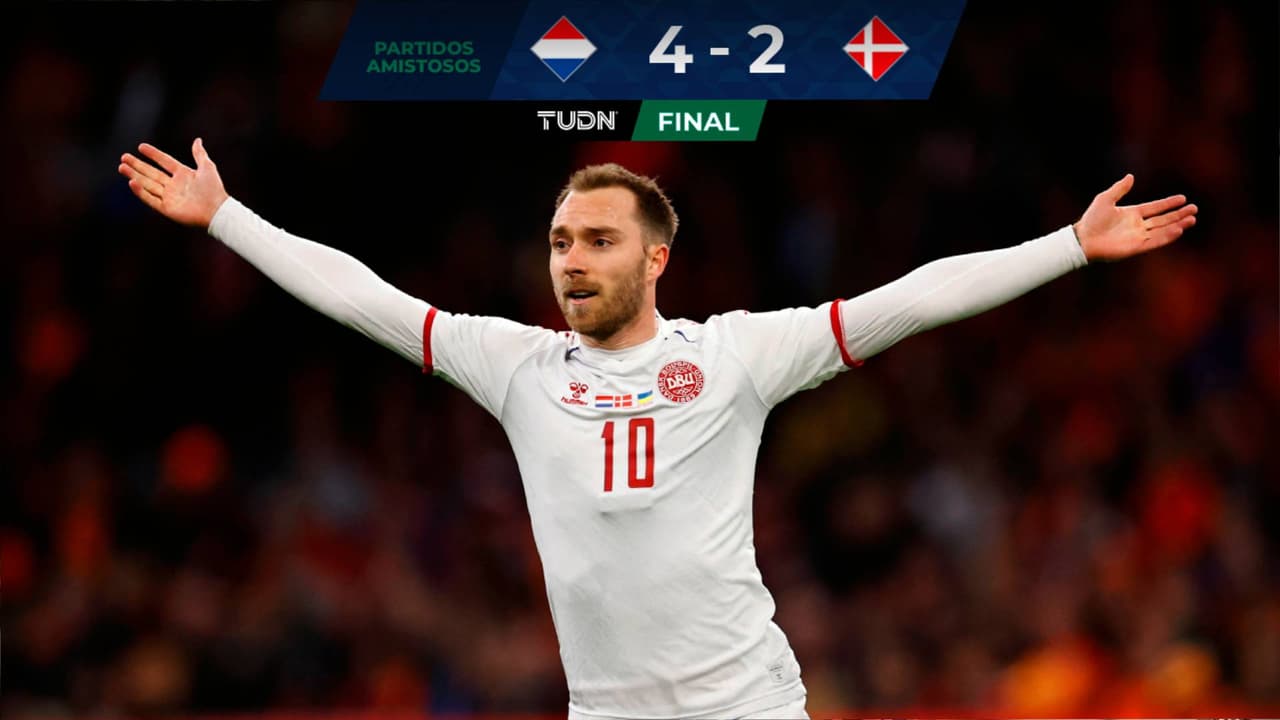 Christian Eriksen vuelve a Dinamarca y anota, aunque pierden el juego
