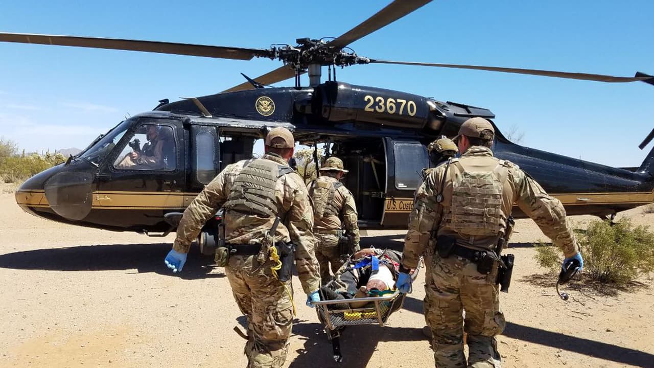 Un inmigrante herido de bala en la frontera fue rescatado por la Patrulla Fronteriza