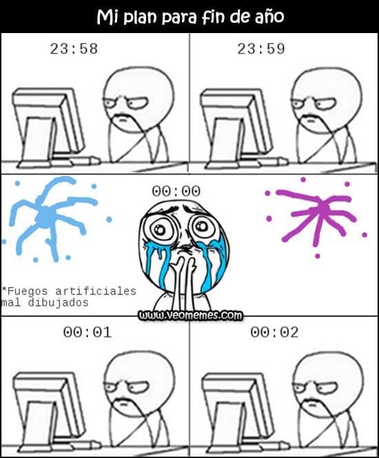 Inicia el 2016 con buen humor y diviértete con estos ingeniosos memes de las redes sociales.