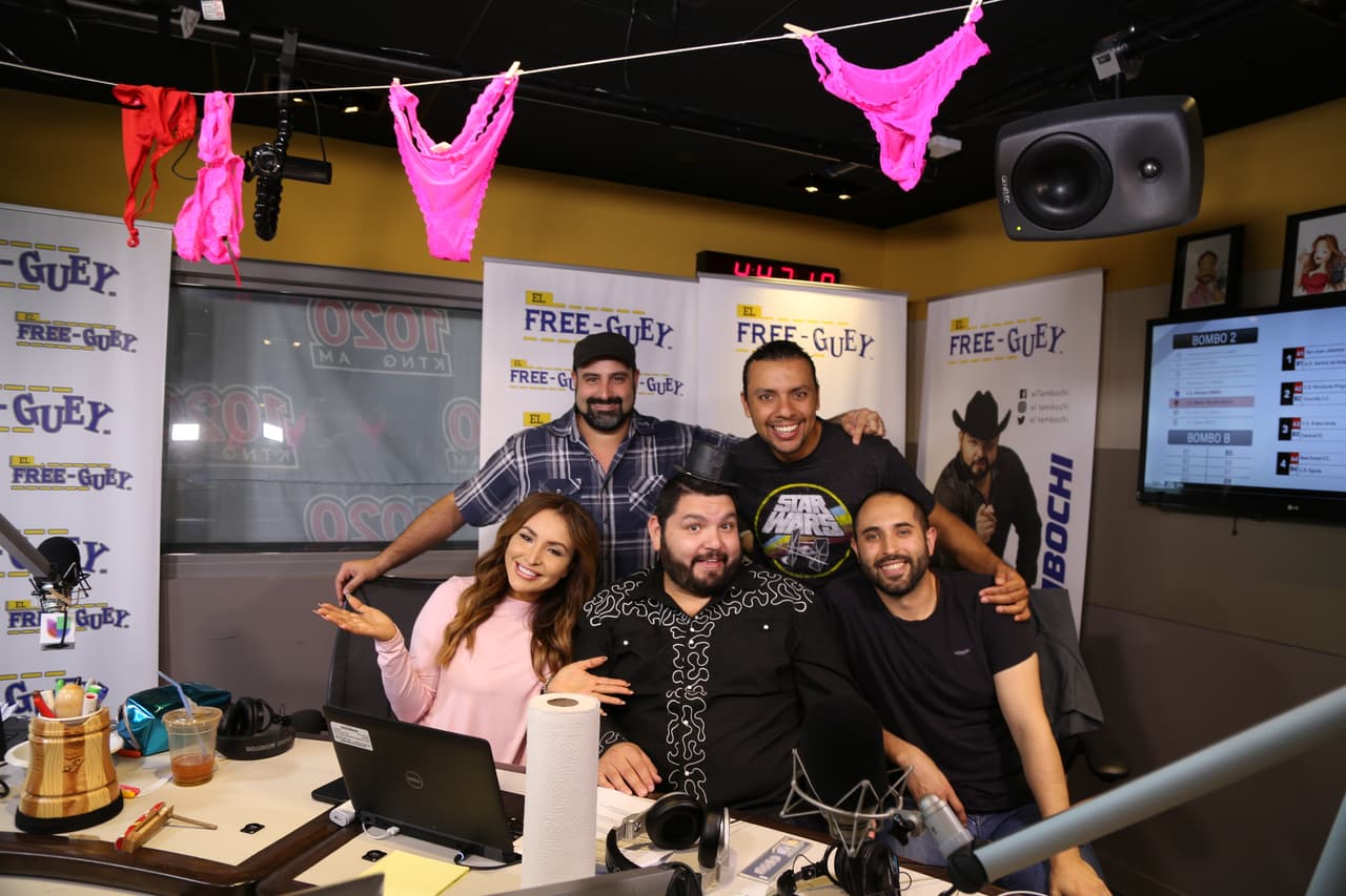 El equipo del Free-guey show es una verdadera familia.
