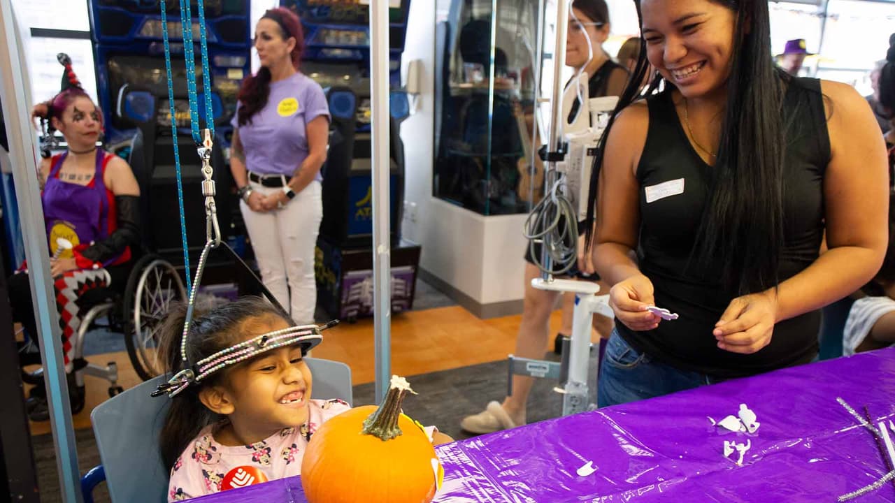 Muchos menores se benefician del programa.