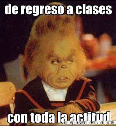 Pero hay que regresar con toda la actitud.