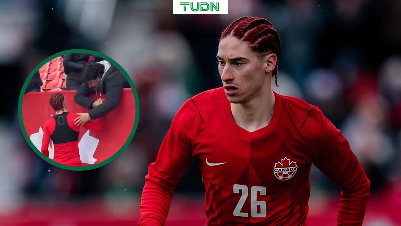 Marcelo Flores y el gran detalle con su familia tras debutar con Canadá