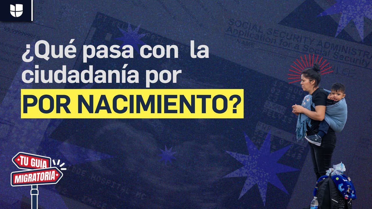 ¿Qué pasará con la ciudadanía por nacimiento en Estados Unidos?