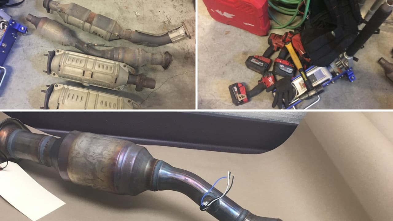 Estos son los autos con más robos de convertidores catalíticos en Fresno