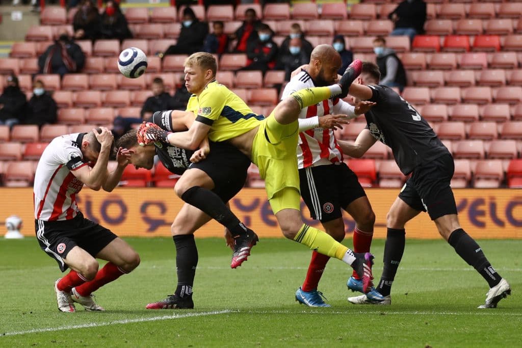 Sheffield, último lugar de la tabla, se despide con victoria de la Premier League derrotando a Burnley por la mínima. David McGoldrick fue el autor del gol.