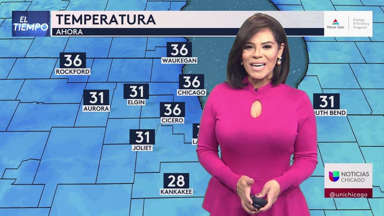 Este jueves Chicago contará con un breve ascenso en temperaturas seguido por condiciones más frías para el resto de la semana