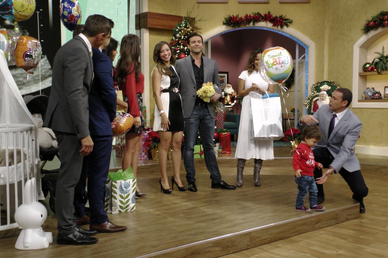 Satcha tiene 14 semanas de embarazo y quiso compartir su alegría con el público de Despierta América.