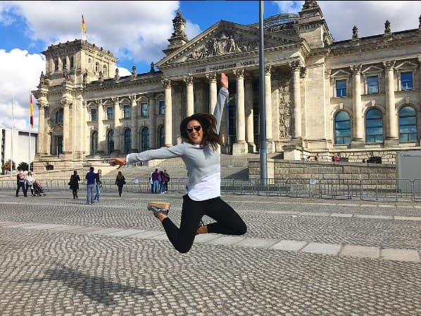 Maity no podía despedirse de Alemania sin un gran salto.