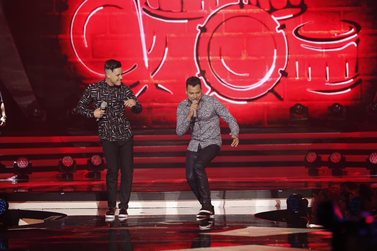 Carlos Valls y Nayi Escalona hicieron dueto cantando 'Imaginar'