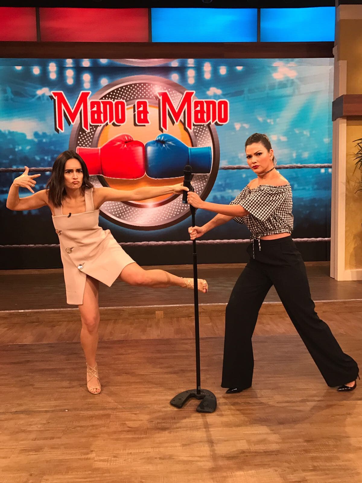 El mano a mano entre las dos Anas estuvo muy divertido.