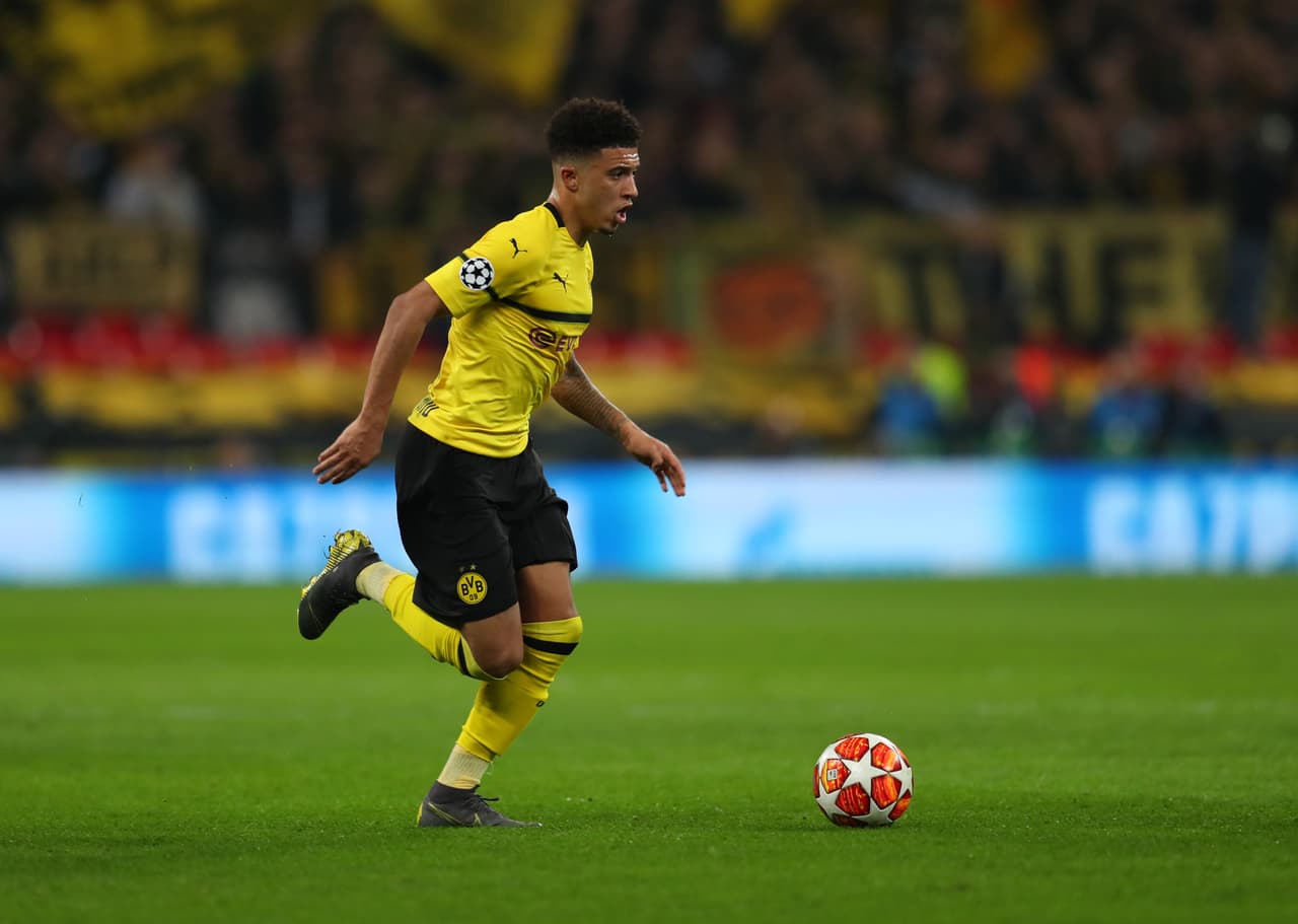 <b>Jadon Sancho.</b> El inglés está consolidado en la Bundesliga, y ya es un fijo en la Selección también.