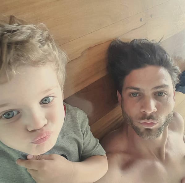 "Creo en el amor a primera vista porque te amo desde el primer momento en que te vi. Te extraño principito" compartió Pancheri.