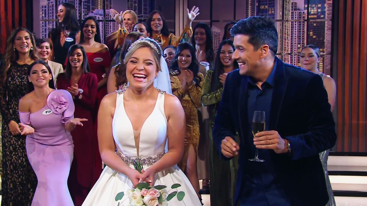 Además de que decidieron fuera en el estudio el tradicional lanzamiento del ramo y la liga. Shirley, feliz e ilusionada, se dispuso a lanzar su ramo.