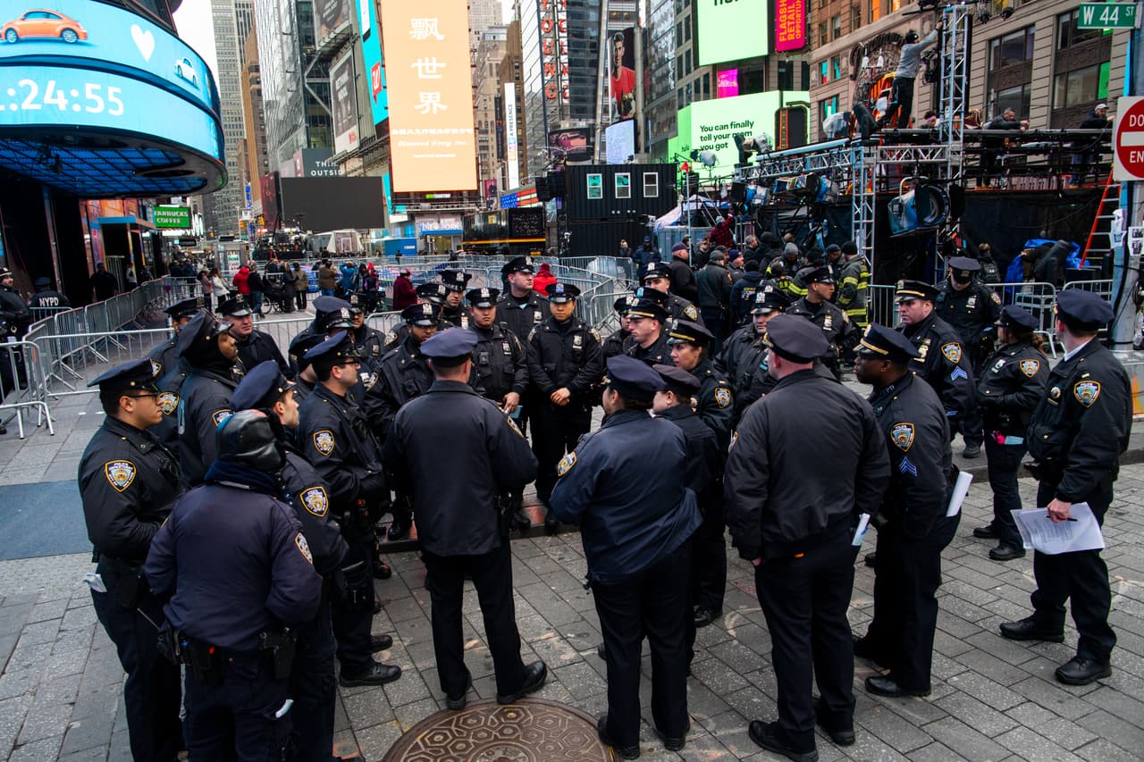 Seguridad en Times Square: las 5 medidas de la policía de NY para la celebración de Año Nuevo