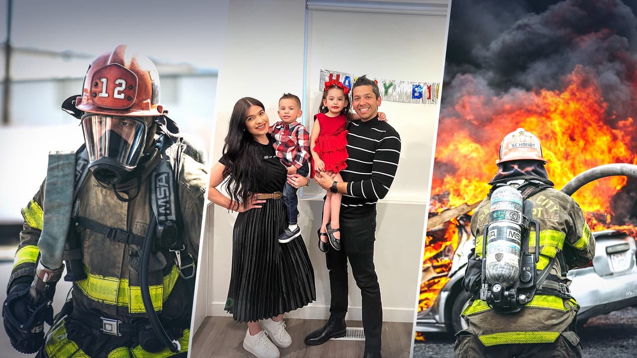 “Ser bombero es lo mejor que me ha pasado”: Venezolano salva vidas y es un orgullo para la comunidad hispana