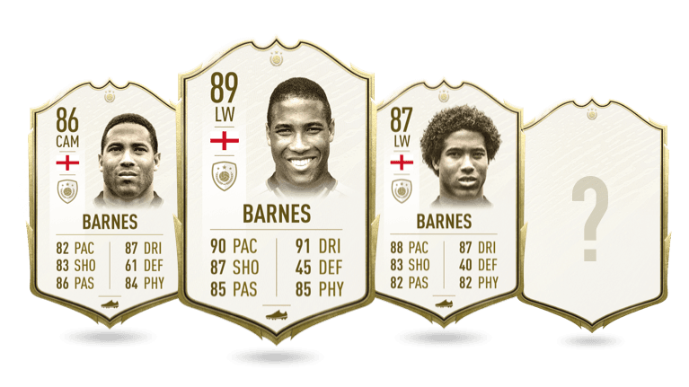 John Barnes, el extremo izquierdo tenía una velocidad endemoniada por la banda.