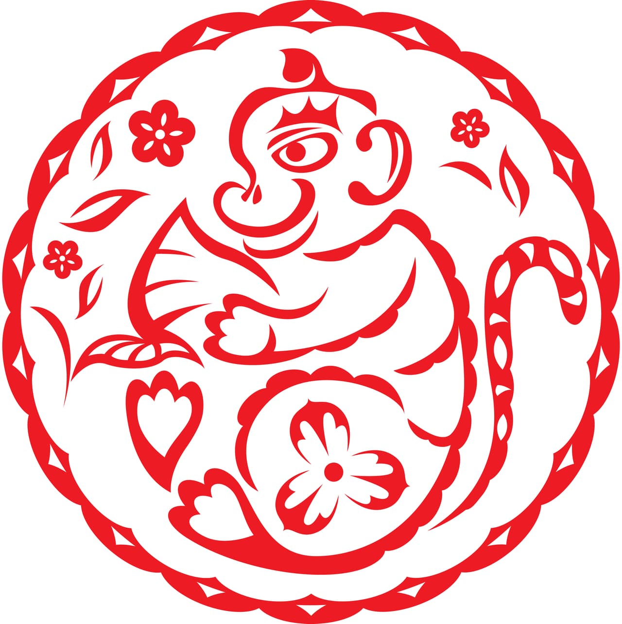 El Mono en el Mes del Gallo (del 22/23 de agosto al 22/23 de septiembre) (Los nacidos en 1932, 1944, 1956, 1968, 1980, 1992, 2004)