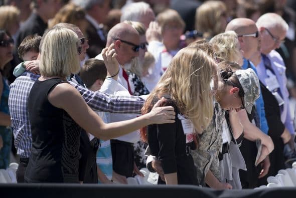 Los Obama de visita en Texas
