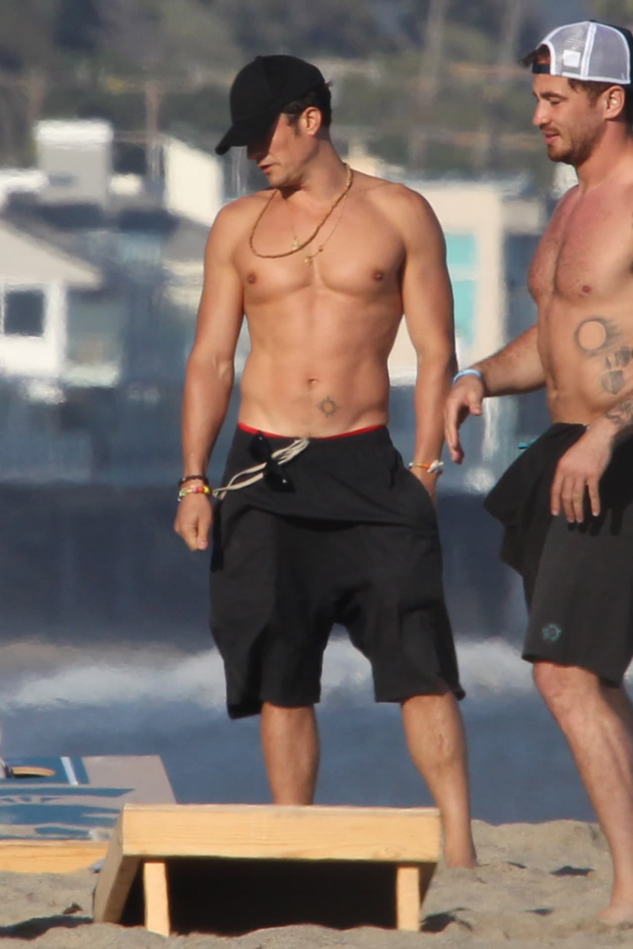 Entre ellos, estaba Laird Hamilton, el surfista.