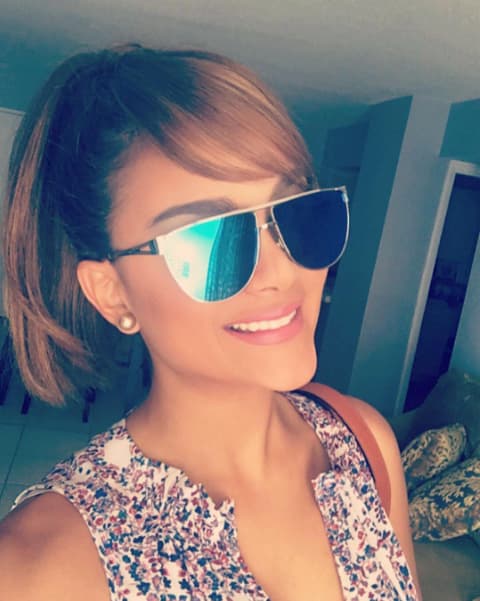 ¿Quién dijo playa? Este selfie invita a un día de sol y diversión bajo las palmeras.
<br>