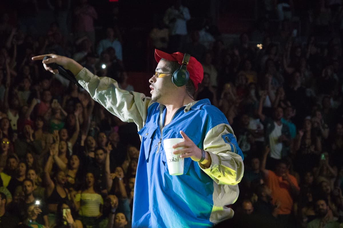 Puso a cantar y a bailar al público en Miami.